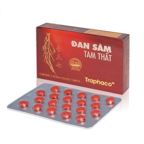 Chế phẩm Đan Sâm - Tam Thất của Traphaco